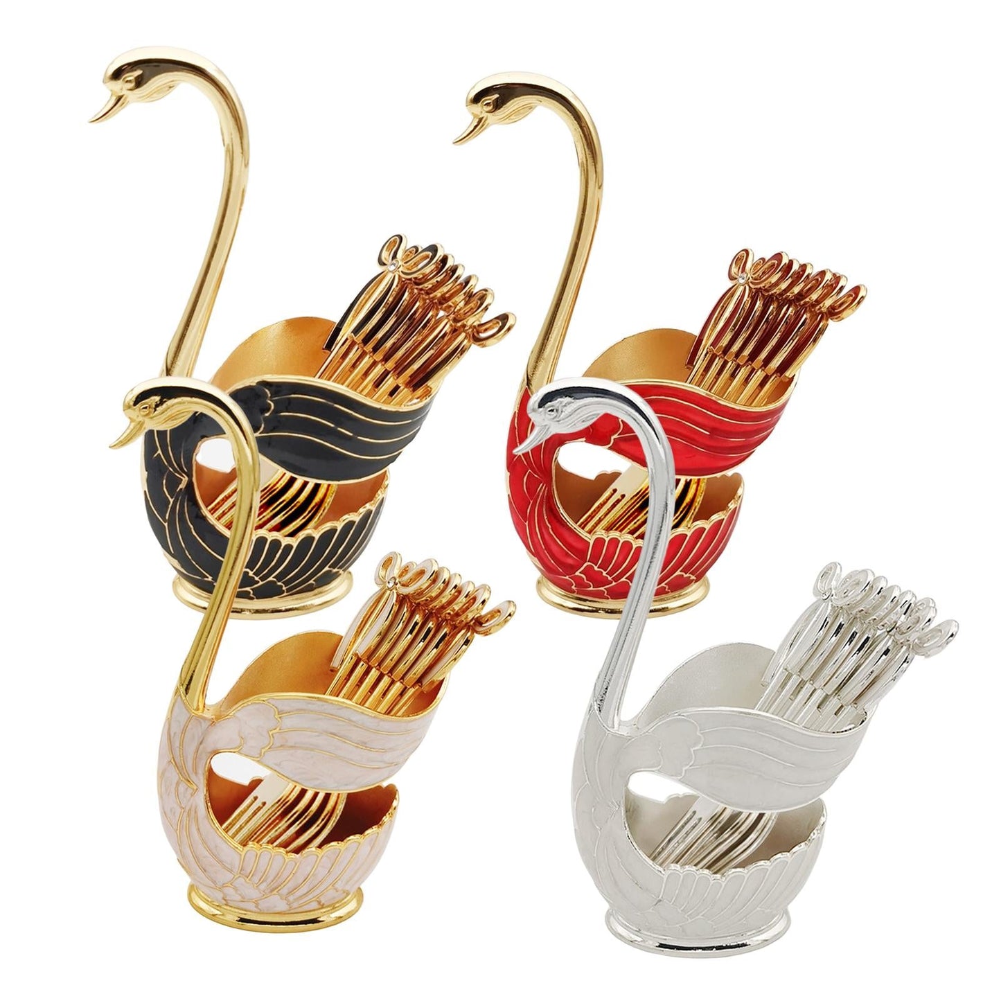 "Elegant Swan Figurines & Luxury Ornaments in UK - Premium Home Decor | abbasitraderuk.com"