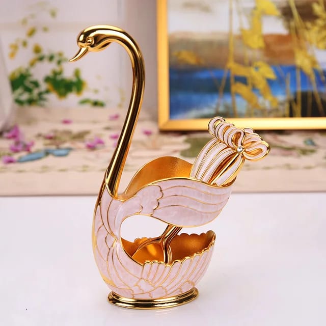 "Elegant Swan Figurines & Luxury Ornaments in UK - Premium Home Decor | abbasitraderuk.com"
